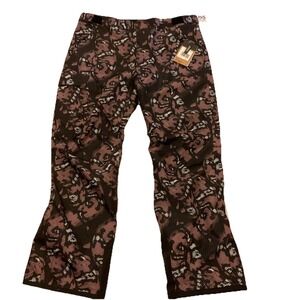 The‎ North Face Freedom Men's  Bib Pants Fawn Grey snake Size XL